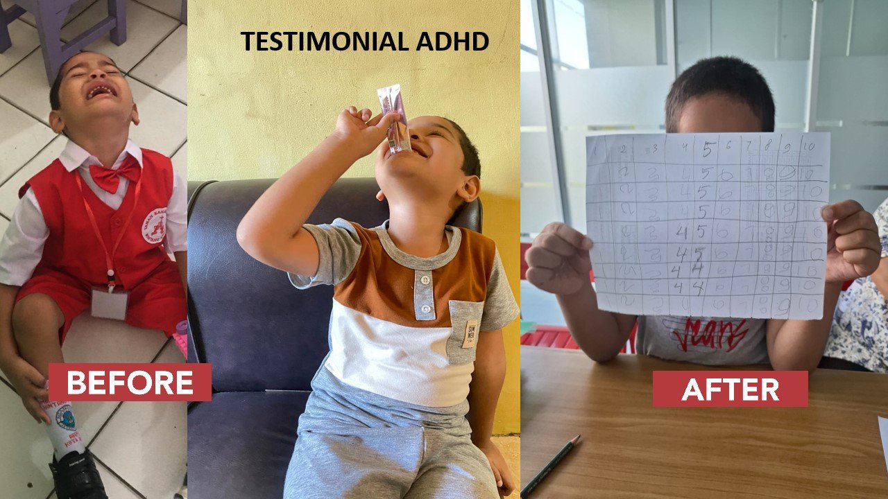 Combined before and after result